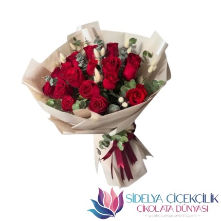 20'li Kırmızı Gül Buketi